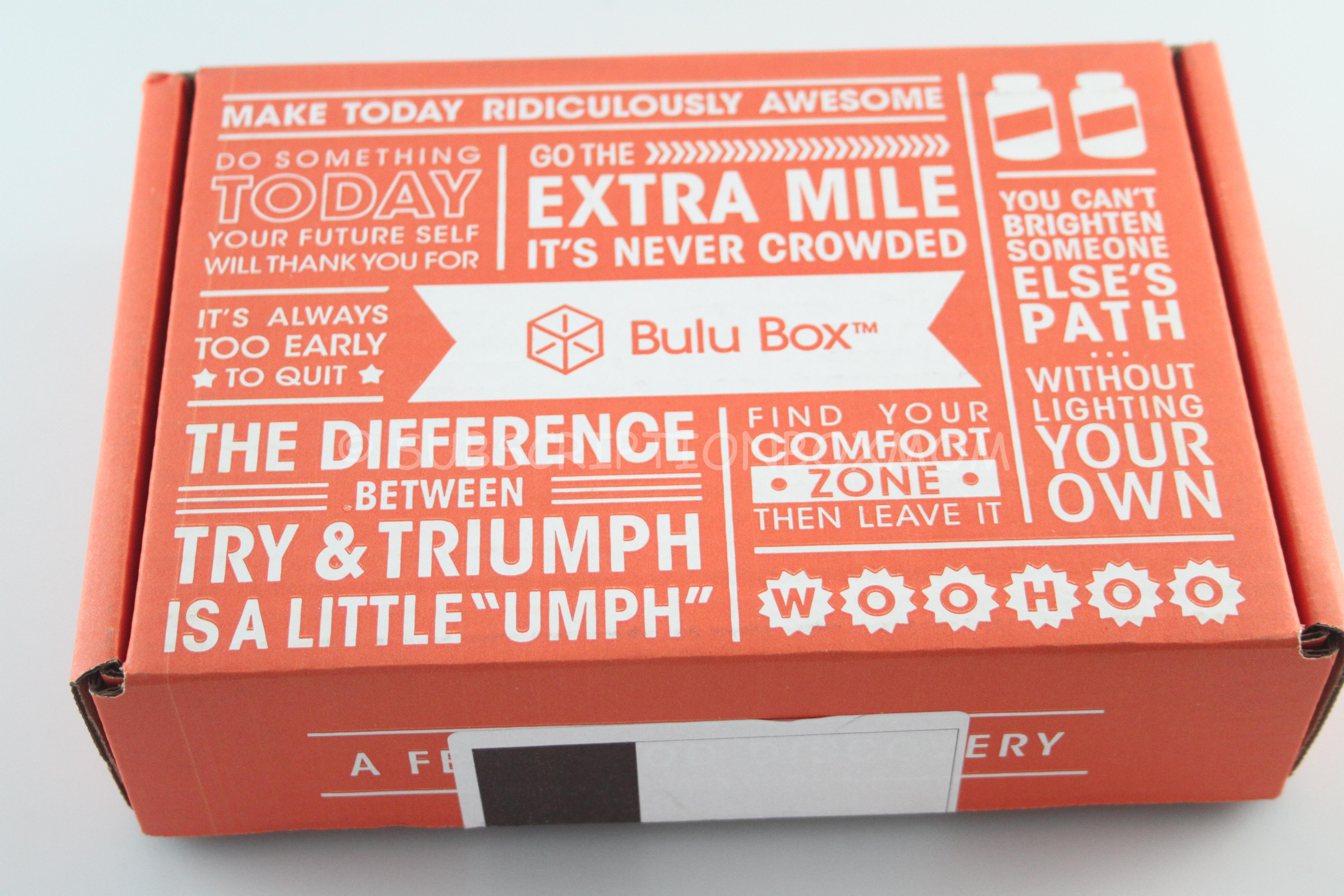 September Bulu Box Subscription Box Review Weight Loss Discount Free Boxes