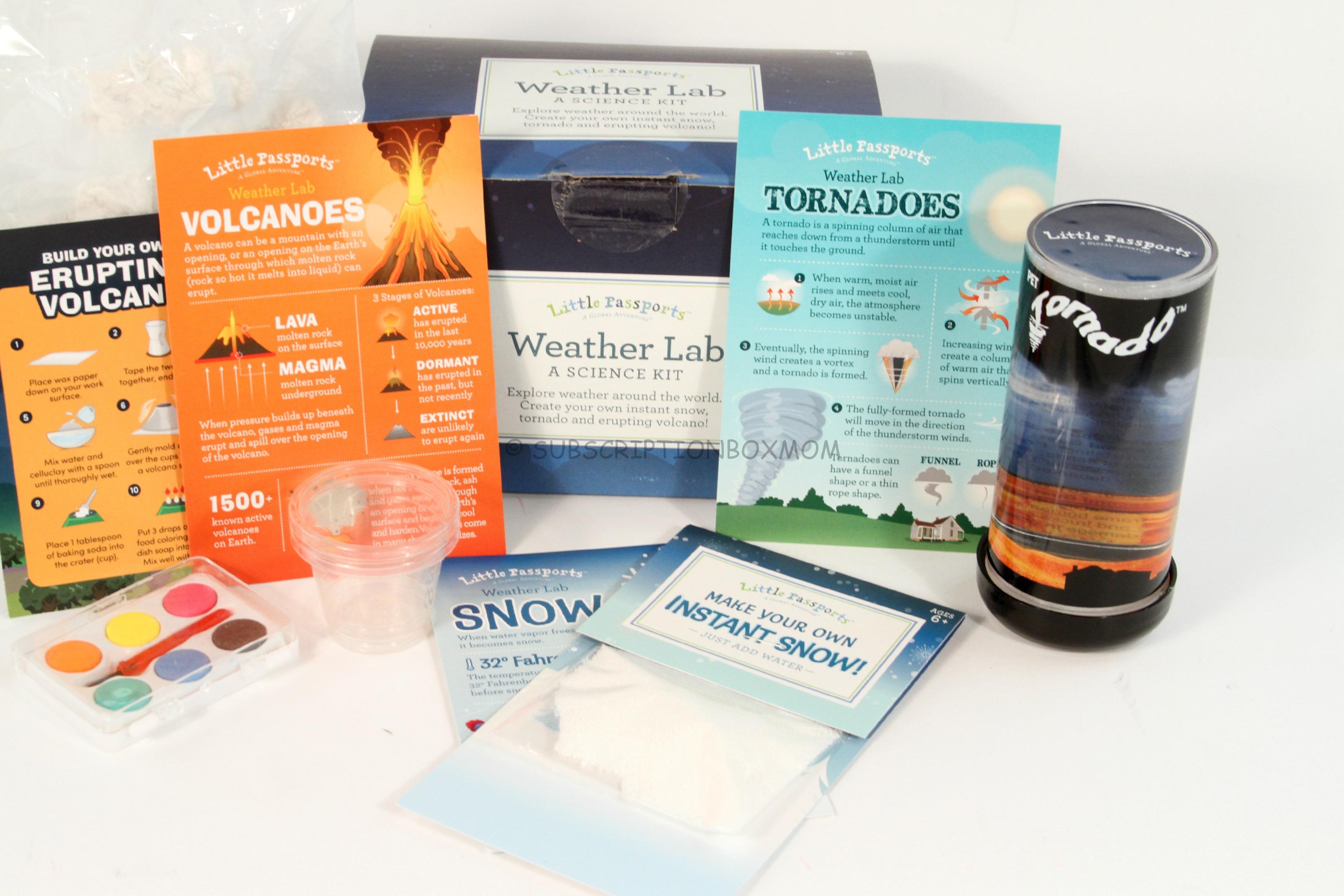 weather lab science kit