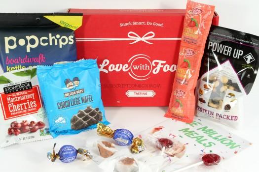 Love with Food February 2016 Tasting Box Review 