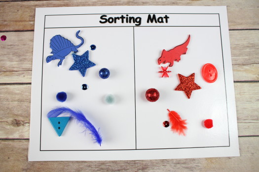 Sorting Red and Blue