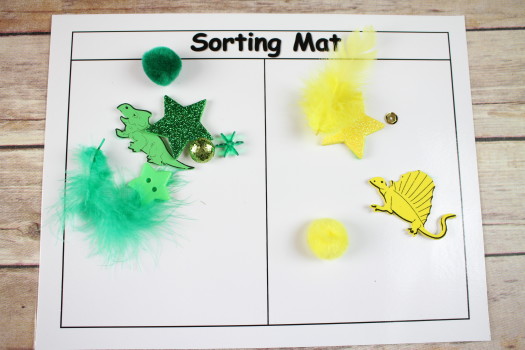 Sorting Yellow and Green