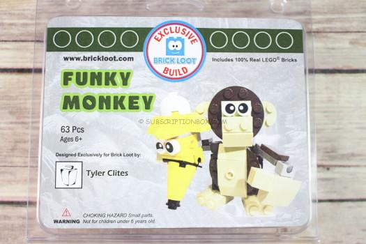 Funky Monkey Exclusive 100% LEGO Build Designed by Tyler Clites