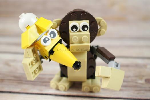 Funky Monkey Exclusive 100% LEGO Build Designed by Tyler Clites