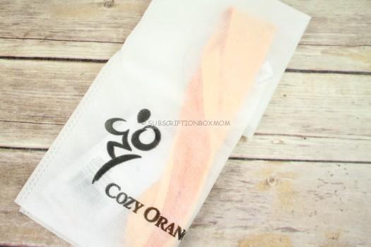 Cozy Orange Twist Headband