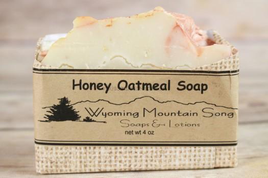 Wyoming Mountain Song Honey Oatmeal Soap