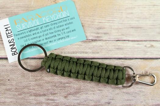 Paracord Survival Keychain