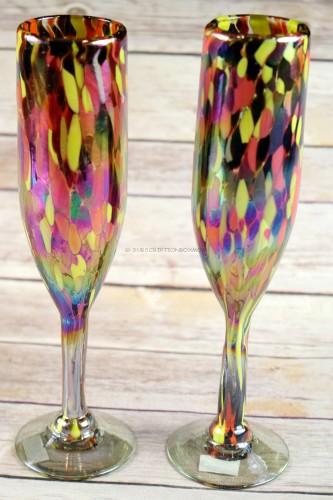 Confetti Champagne Flutes