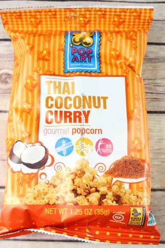 Pop Art Thai Coconut Curry Gourmet Popcorn