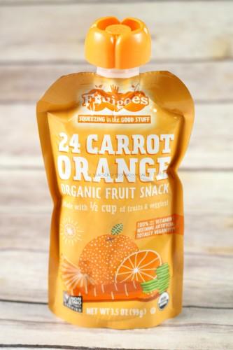 Fruigees 24 Carrot Orange Organic Fruit Snack