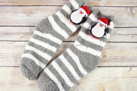 Penguin Fuzzy Socks 