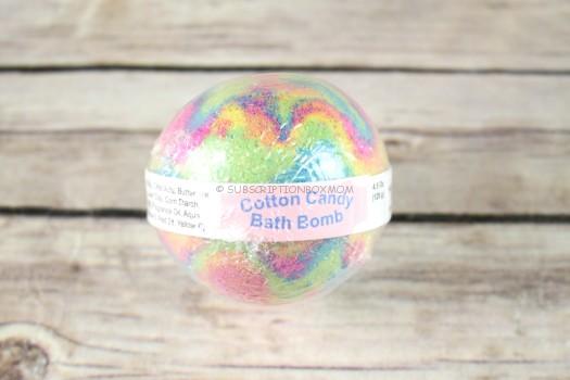 NMJ Crochet Creations Cotton Candy Bath Bomb