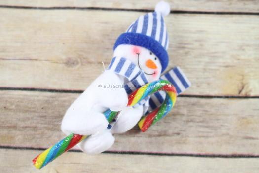 Snowman Candy Cane Hugger