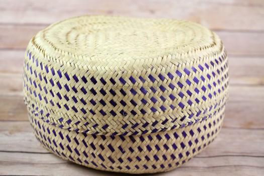  Palm Leaf Flat Basket