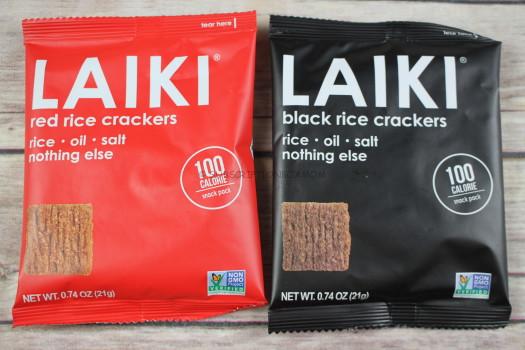 Laiki Black & Red Rice Crackers