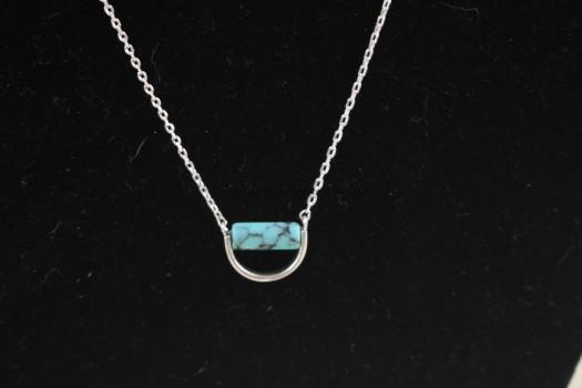 Stirrup Stone Necklace