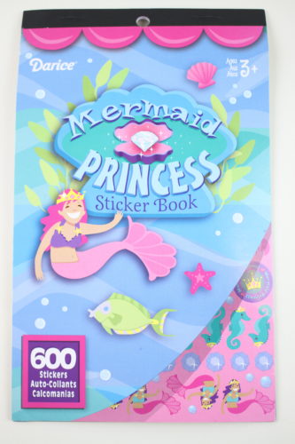 Darice Mermaid Princess Sticker Book