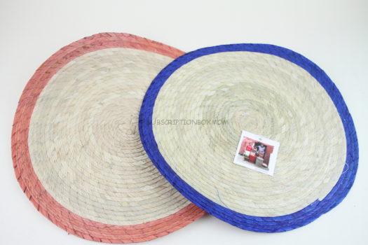 Palm Leaf Placemat Set, Mexico