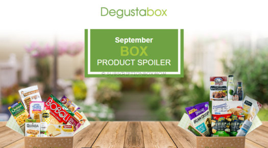 Degustabox September 2018 Spoilers