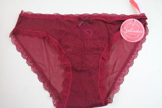 Splendies Burgundy Lace