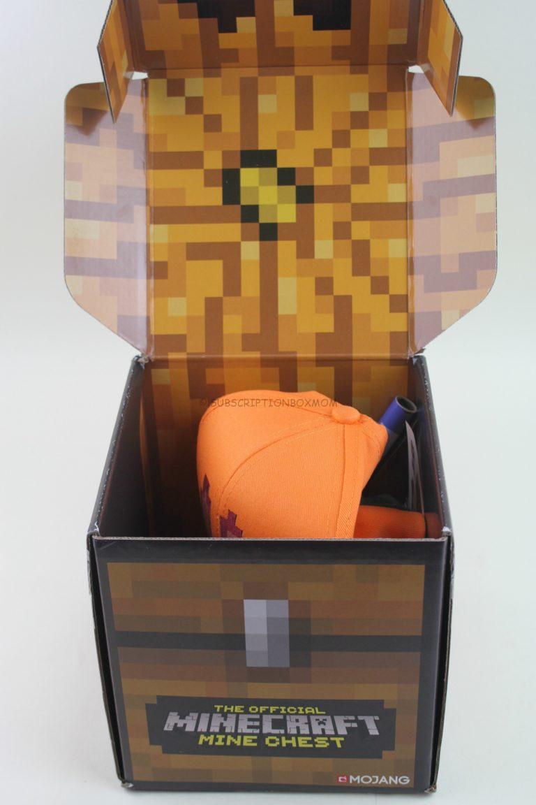 Mine Chest October 2018 Minecraft Review » Subscription Box Mom