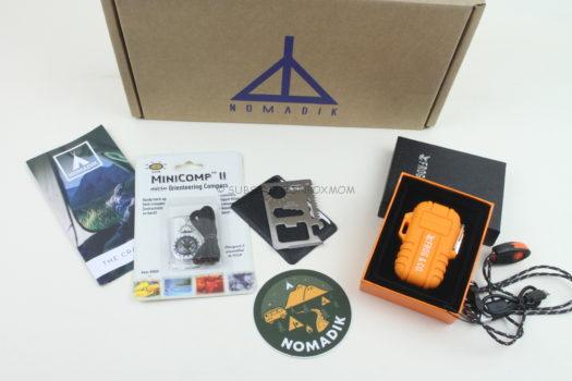 Nomadik August 2019 Subscription Box Review