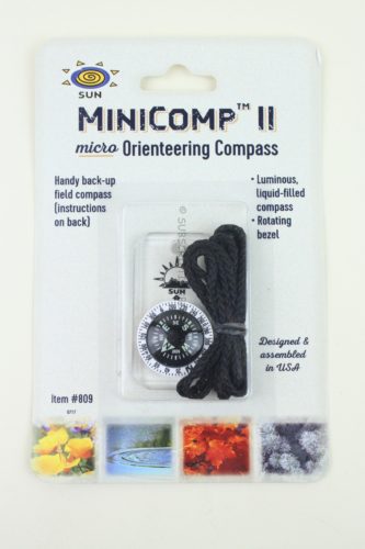 Sun MiniComp II Micro Orienteering Compass