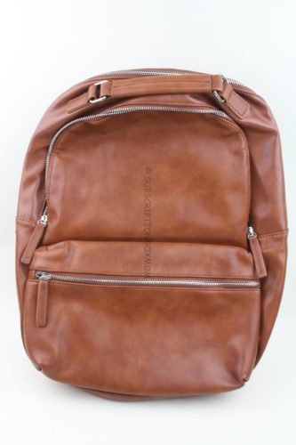 Modern Made Man Leather Backpack