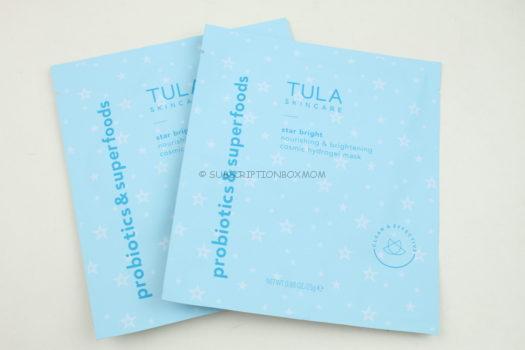 Tula Skincare Star Powered Nourishing & Brightening Cosmic Hydrogel Mask Set of 2