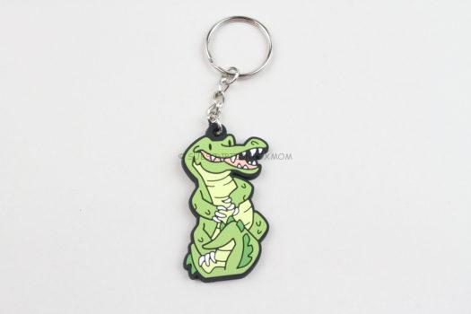 Nile crocodile keychain