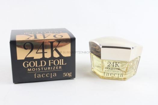 Faccia Skincare 24k Gold Foil Moisturizer