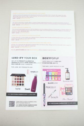 Boxycharm April 2020 Base Box Review