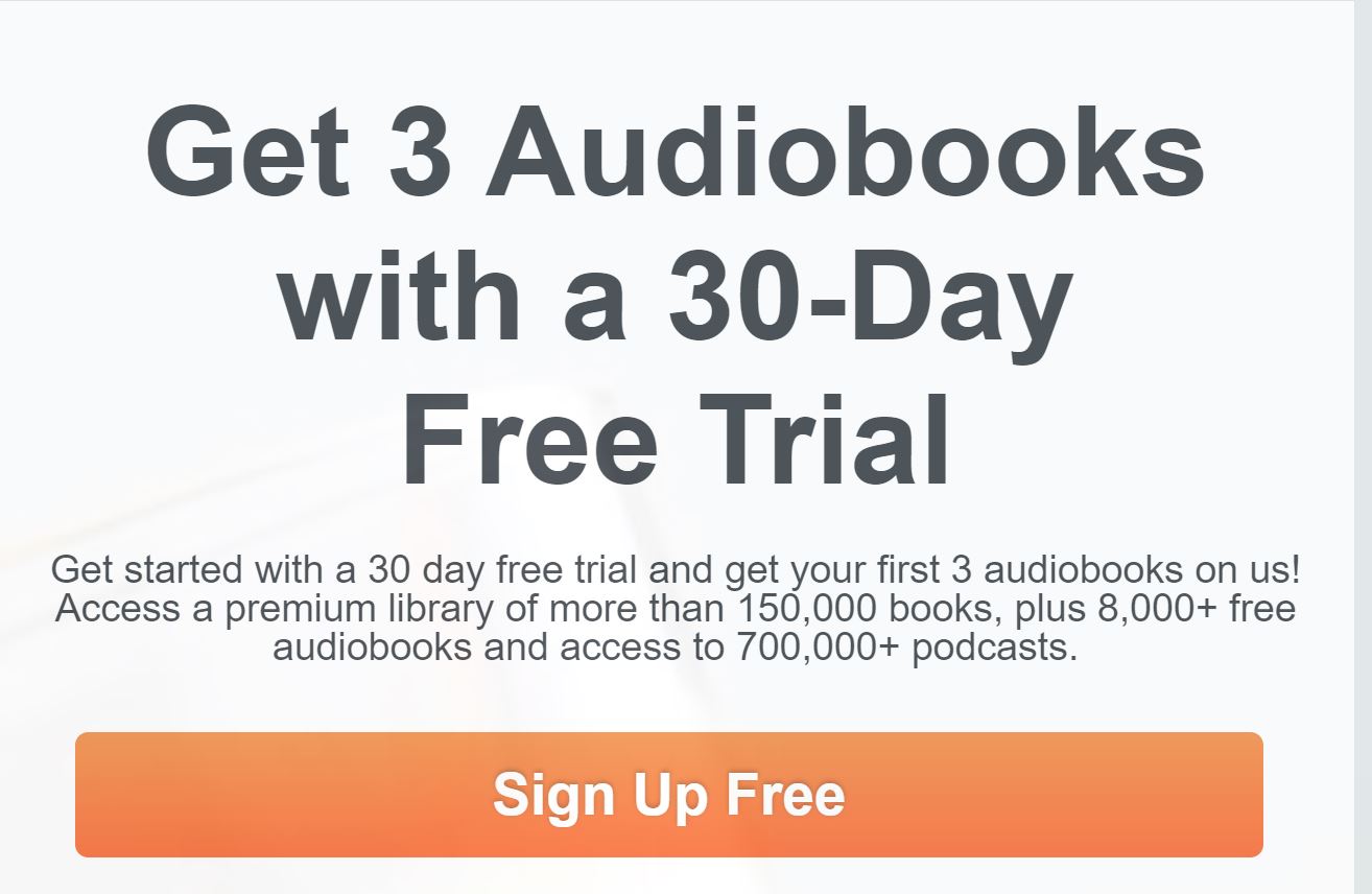 top audiobook subscriptions