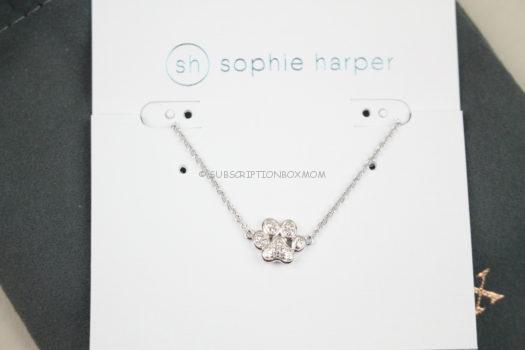 Sophie Harper Pave Paw Necklace