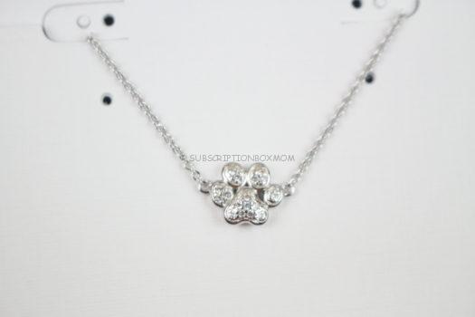 Sophie Harper Pave Paw Necklace