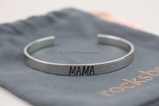 Sophie Harper Etched Mama Cuff 