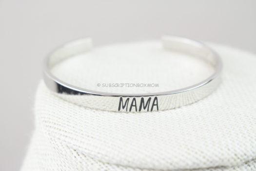 Sophie Harper Etched Mama Cuff 