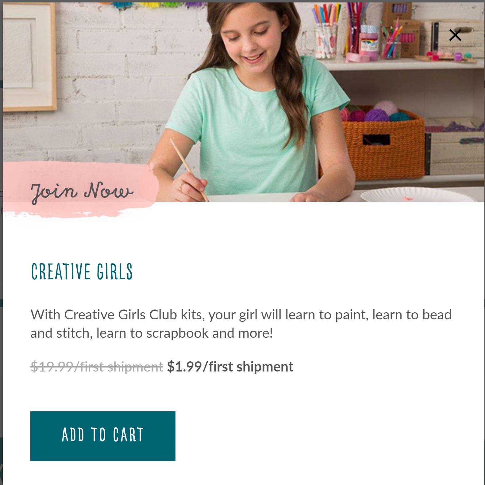 Annie's Creative Girls Club June 2020 Coupon 