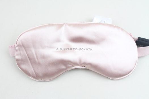 Hallmart Collectibles Satin Pillow Case and Eye Mask Set