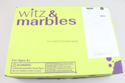 Witz and Marbles July 2020 Review 