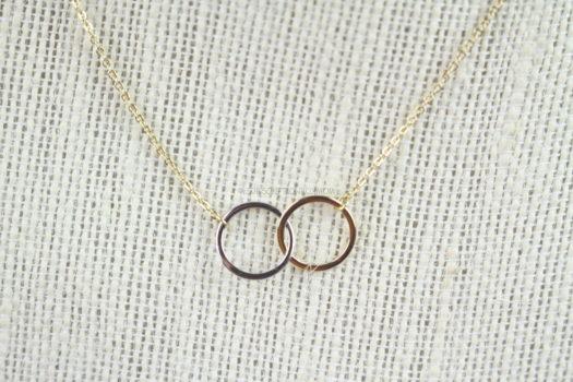 Sophie Harper Interlocking Circles Necklace 