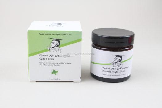 Natural Mint & Eucalyptus Night Cream