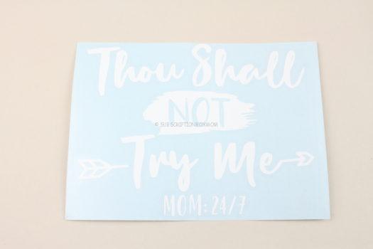 Mom Vinyl Decal