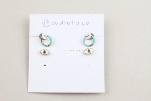 Sophie Harper Enamel Evil Eye and Huggie Stud Pack 