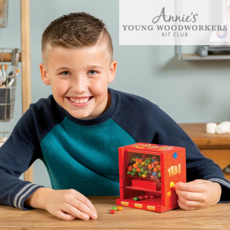 Annie's Young Woodworkers Kit Club October 2020 Coupon - 1st Kit $4.99