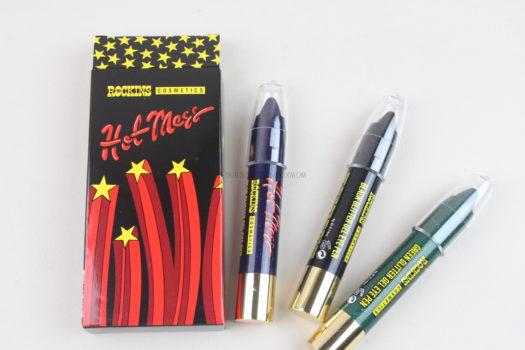 Rockins Cosmetics Hot Mess Threesome Glitter Gel Pens