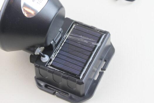 Solar Headlamp with USB Charger 