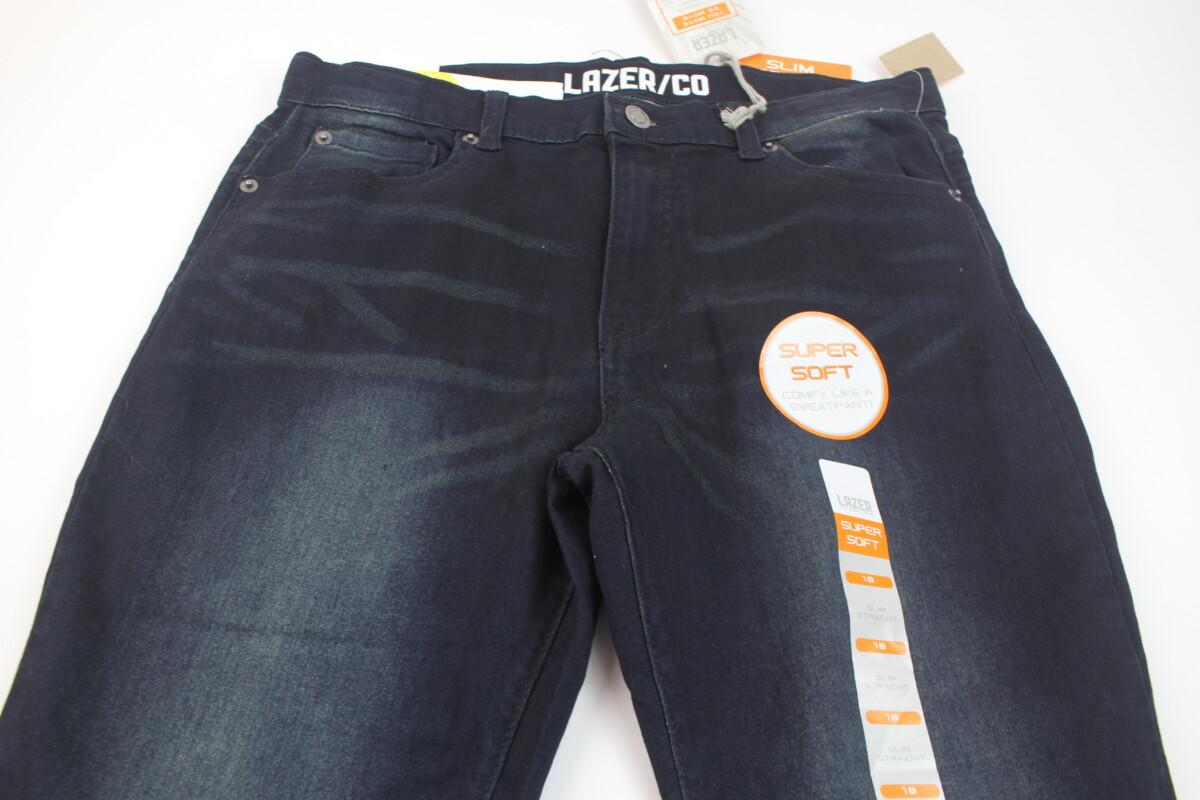 Flex Ultra Flex 5 Pkt Slim Straight Knit Denim