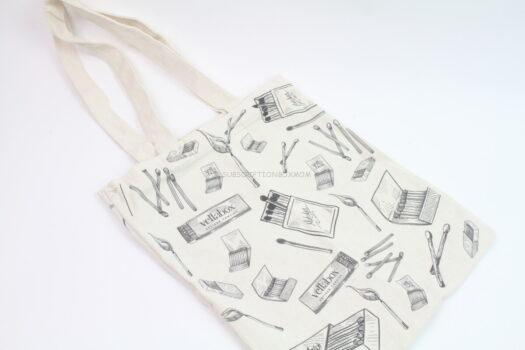 Matchbook Patterned Tote 