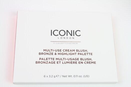 Iconic London Multi-Use Cream Blush, Bronze & Highlight Palette