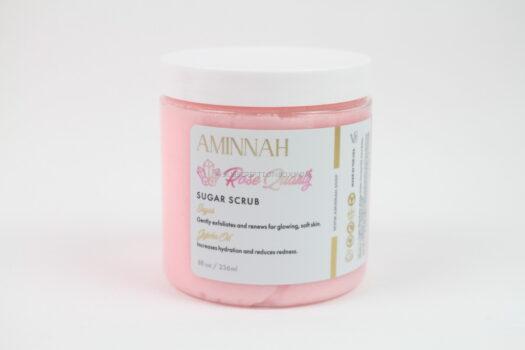 AMINNAH Rose Quartz Sugar Scrub